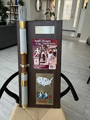 Authentic 1996 Atlanta Summer Olympic Relay Torch - Rare Collectible - 32 Inches • $840