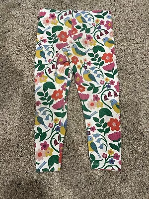 Girls Mini Boden Floral Leggings Size 2-3t • $7