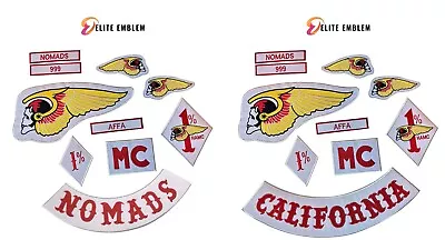 Nomads & California Biker Embroidery Patches (Both In One) • $58.99