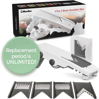 $33.75 • Buy Mueller V-Pro 5 Blade Mandoline Slicer