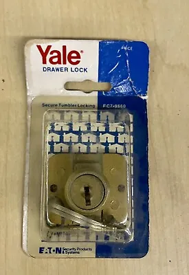 Vintage Yale Drawer Lock Steel Bolt *NEW SEALED* • $39.99