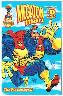 1996 Fiasco Comics - Megaton Man # 0 - High Grade Copy • $20.49
