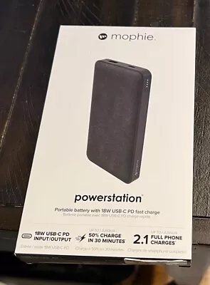 Mophie Powerstation 10000mAh Portable Battery Charger 18W USB C PD Fast Charge • $23.99