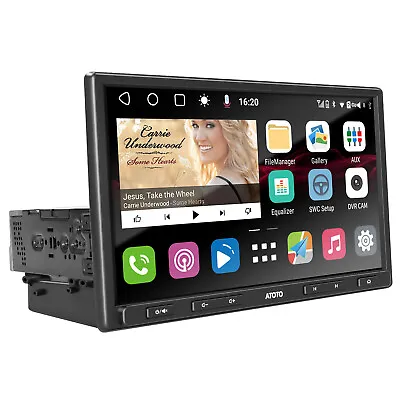 ATOTO 10in S8 Standard Single-DIN Car Radio GPS Navi Track WiFi Bluetooth USB FM • $599.99