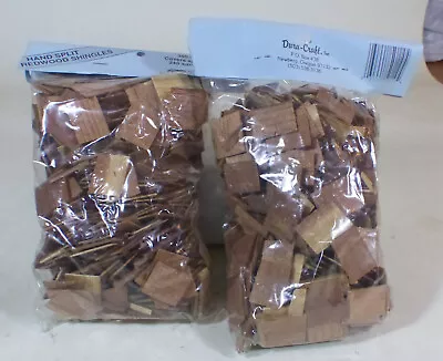 $24.99 • Buy Vintage DURA CRAFT Redwood Shingles For Dollhouse Crafting NOS 2 Bag 700 Shingle