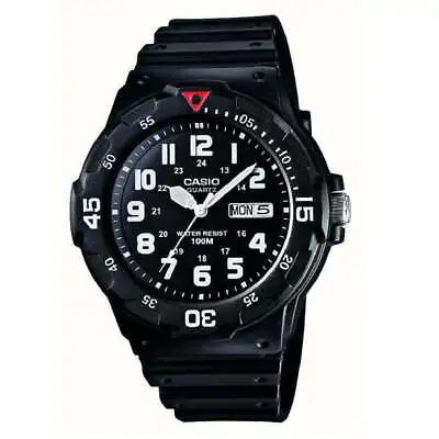 Casio Date Watch Black Strap Classic Mens Watch MRW-200H-1BVES RRP £32.90 • £29.99