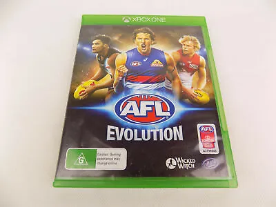 Mint Disc Xbox One AFL Evolution Free Postage • $37.90