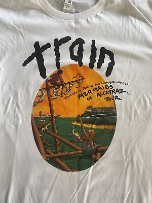 Train Concert Tour T Shirt Size XL 2013 Mermaids Of Alcatraz San Francisco Rock • $19.99