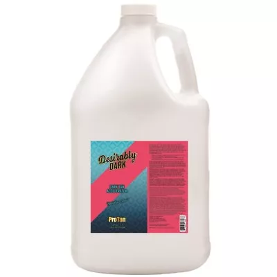 £115 • Buy Pro Tan Desirably Dark Tan Accelerator Sunbed Tanning Lotion 1 US Gallon W/ Pump