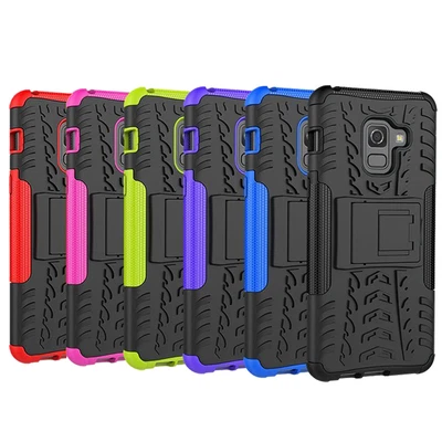 $8.99 • Buy Heavy Duty Tough Kickstand Shockproof Case Cover For Samsung Galaxy A8 J8 2018