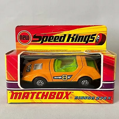 Matchbox Speed Kings K-42 Nissan 270X 1:43 Scale 1972 New In Box Vintage • $52