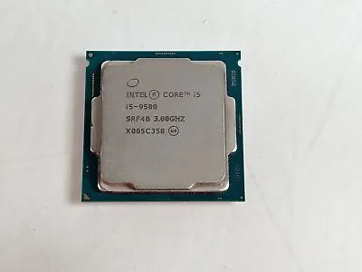 Intel Core I5-9500 3.0 GHz 8 GT/s LGA 1151 Desktop CPU Processor SRF4B • $79.99