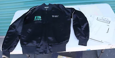 Rare Vintage 1987-88 Gumby Movie Crew Member Satin Bomber Jacket & Paperwork • $450