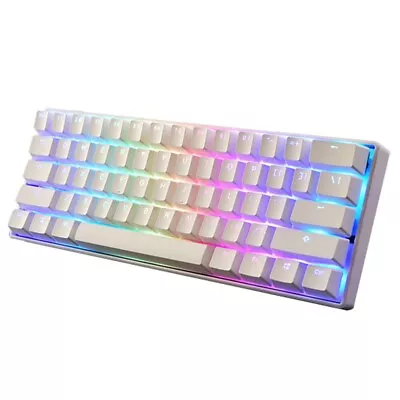$42.99 • Buy TKL 60% True Mechanical Gaming Keyboard Type C Wired RGB For PC Laptop MAC PS4