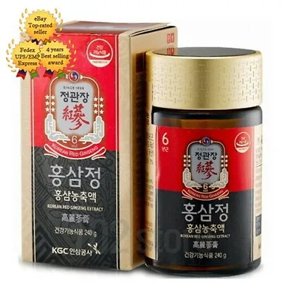 KGC Cheong Kwan Jang Korean 6 Years Korean Red Ginseng Extract 정관장 홍삼정 240g • $164.60