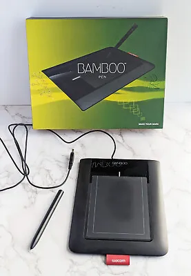 USED Wacom CTL-460  Bamboo Tablet & Pen For Digital Drawing Graphics USB • $20