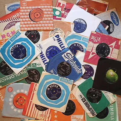 £1.69 • Buy 1960s 1950 7  VINYL SINGLES: Choose Your Records! £1.69ea: Buy 7+1 FREE +JUKEBOX