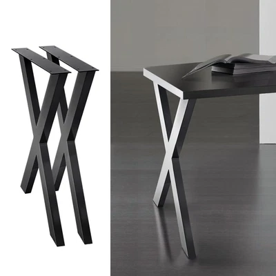 $70.10 • Buy Artiss 2x Coffee Dining Table Legs Steel Metal Industrial Vintage Bench 710MM