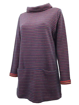 Ex-Seasalt Mawgan Porth Sweatshirt Tunic Top NAVY Szs 12 14 16 18 20 22 24 26/28 • £32.95