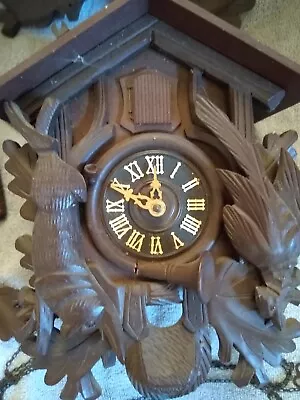 Vintage German Schmeckenbecher Hunter Cuckoo Clock Parts Or Repair • $49.99