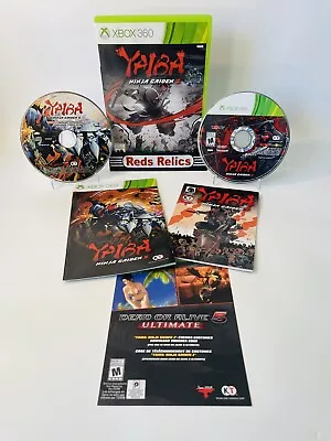 Yaiba: Ninja Gaiden Z (Microsoft XBOX 360 2014) CIB W/ Comic + Both CDs MINT • $24.95