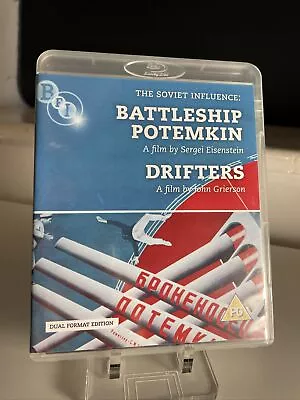 £7.50 • Buy The Soviet Influence: Battleship Potemkin & Drifters - BFI Blu-ray