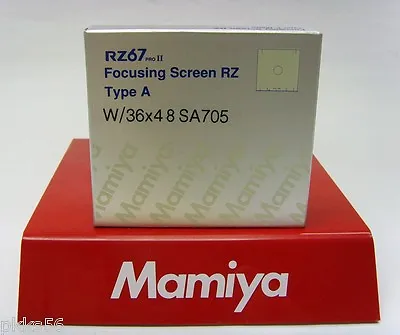 Mamiya RZ PRO IID A / MATTE FOCUSING SCREEN 36 X 48 For DIGITAL BACKS! (or 6x6)! • $200