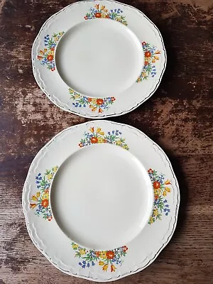 Alfred Meakin Marquis Shape Marigold Norma Dinner Plates • £12.99