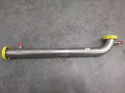$200 • Buy AMAT, 0050-34024, Stainless Steel Elbow Vacuum Line With 2 Ports, New