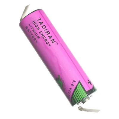 3.6V Tadiran Lithium AA Battery LS14500 Tabs Tags SL760 SL-760 • £7.95