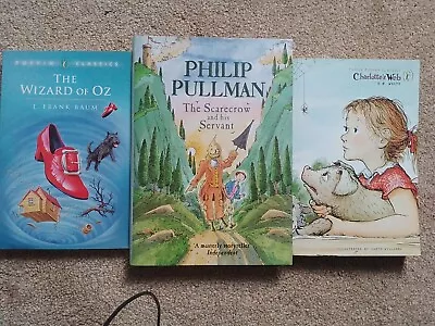 3 Children's Books Perfect Condition. Charlotte's Web Wizard Of Oz • £6.99