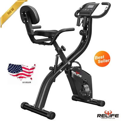 RELIFE 3 In 1 Exercise Bike Folding Exerpeutic Bike • $149.99