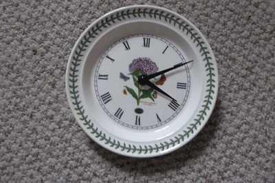 £19.99 • Buy Portmerion Botanic Garden Clock In Working Condition