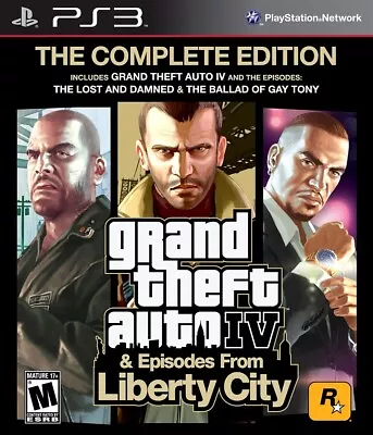 Grand Theft Auto IV & Episodes From Liberty City - The Complete Edition (PS3) • $11.66