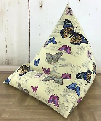  IPad Pillow Stand Bean Bag Cushion Tablet Support Stand Kindle Phone Butterfly • £12.99