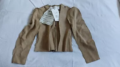 NWT Maison Martin Margiela For H & M Suede Jacket Size 12 • $323.51