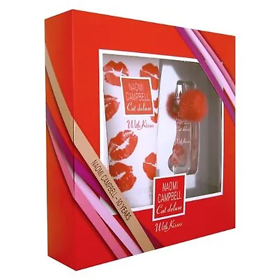 Naomi Campbell Cat Deluxe With Kisses Gift Set 15 Ml+ 200ml Shower Gel • £33.89