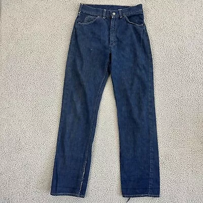 Vintage 50s Jeans Mens 28 X 30 Foremost JC Penneys Distressed Selvedge Denim • $360.85