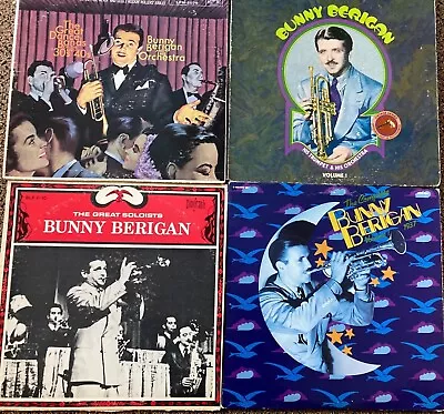 Five Vintage Bunny Berigan Big Band Music LPs From The 1930s • $5