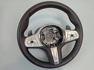 BMW Genuine G11 G12 M Sports Steering Wheel Leather Shift Paddles Vibration 2KM • $537.72