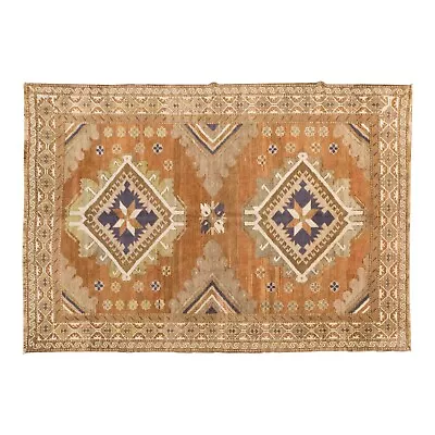 Large Rug Large Oushak RugTurkish RugArea RugVintage Rug5.9 X 8.7 Feet • $1320