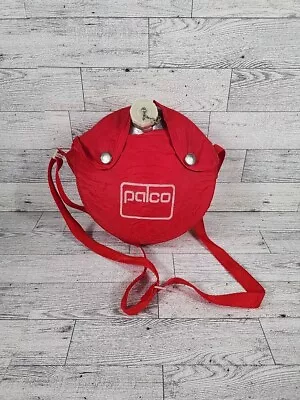Vintage Palco Aluminum Canteen W/ Canvas Cover 7.5  Military Scouts Camp USA 2qt • $14.95