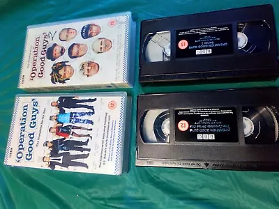 £10 • Buy Operation Good Guys VHS Video X2 Series 1 & 2 Rare