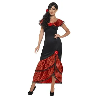 Flamenco Senorita Costume Halloween Fancy Dress • $42.81