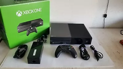 XBOX ONE Mod 1540 500GB Video Game Console In Box W Controller Adapters Tested • $129.99