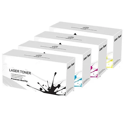 4 X Toner Cartridges Non-OEM Alternative For HP Q6000A Q6001A Q6002A Q6003A • £79.99