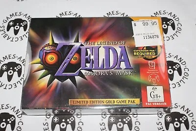 Nintendo 64 / N64 | The Legend Of Zelda - Majora's Mask | Boxed | OzShop • $499.99