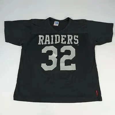 VTG Rawlings Marcus Allen Los Angeles Raiders NFL Shirt Men’s L Single Stitch • $34.99