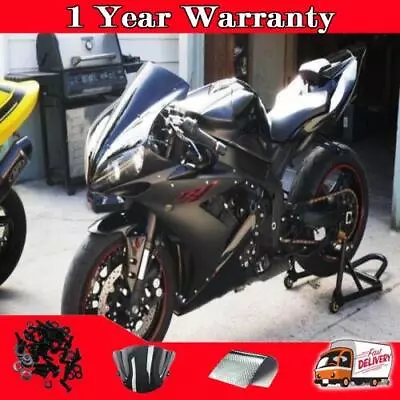 NA Black Injection Plastic Fairing Fit For Yamaha 2004 2005 2006 YZF R1 ABS R004 • $359.99