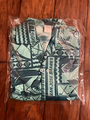 San Jose Sharks Hawaiian Shirt - SGA 1-20-24 - Brand New - Extra Large XL • $25